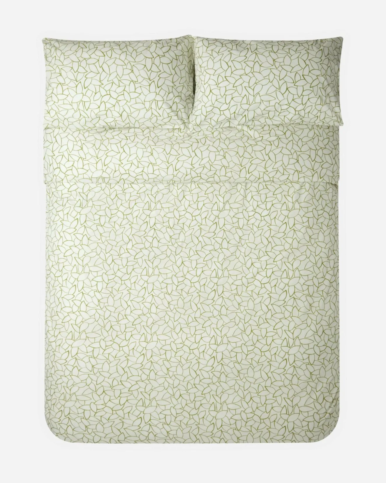 Jasper Conran 200 Thread Count Cotton Mini Leaves Pillowcase Pair Outlet