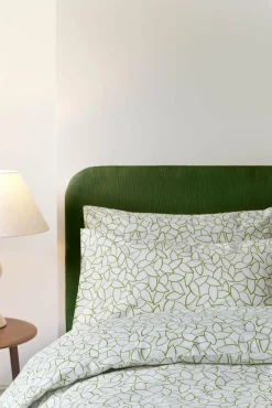 Jasper Conran 200 Thread Count Cotton Mini Leaves Duvet Cover Set Clearance