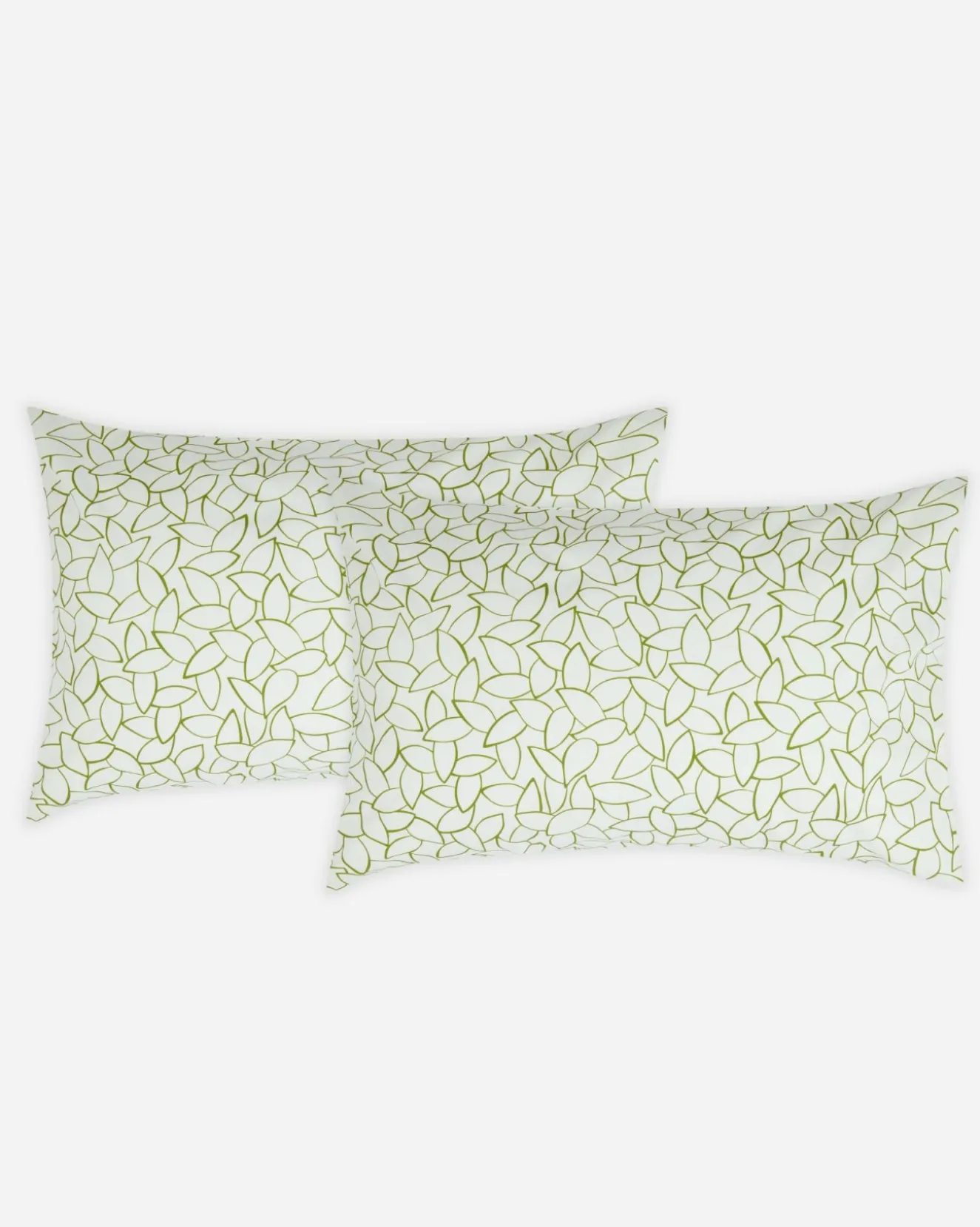 Jasper Conran 200 Thread Count Cotton Mini Leaves Pillowcase Pair Clearance
