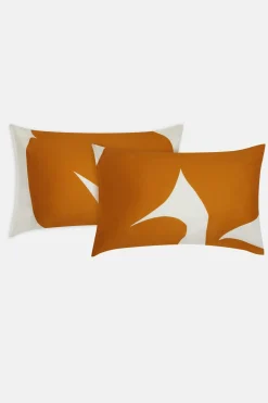Jasper Conran 300 Thread Count Floral Leaf Print Pillow Case Pair Outlet