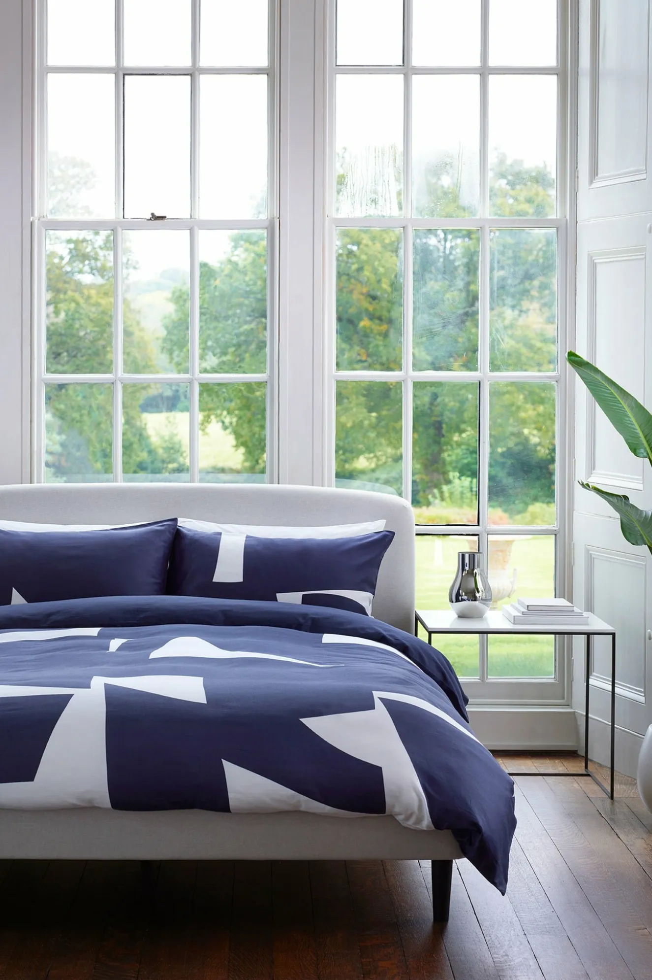 Jasper Conran 300 Thread Count Graphic Print Duvet Set Shop