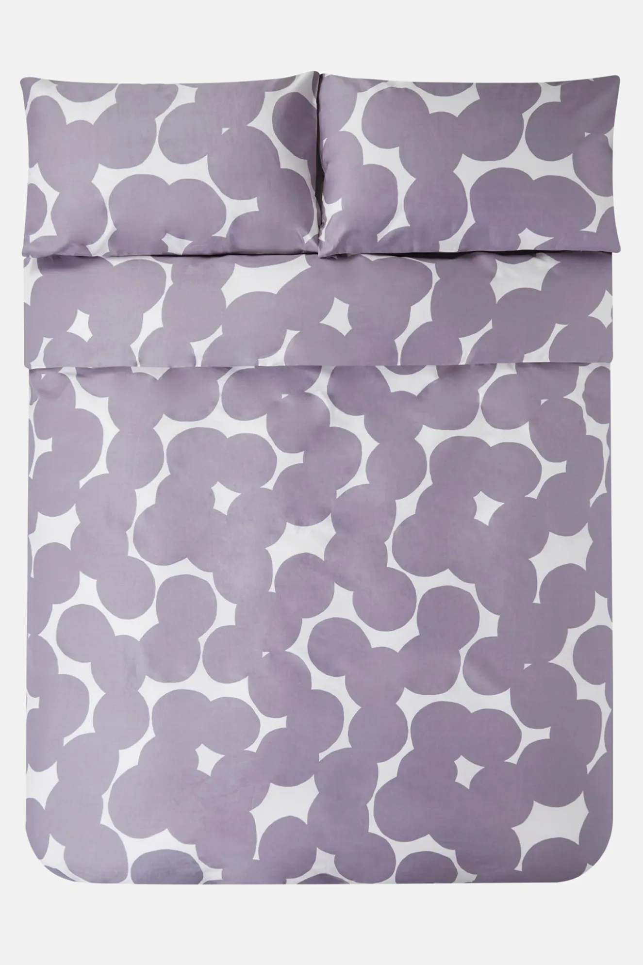Jasper Conran 300 Thread Count Over Lapping Circles Print Duvet Set Discount