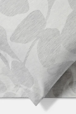 Jasper Conran Abstract Leaf Jacquard Duvet Set Grey Abstract Leaf Cheap