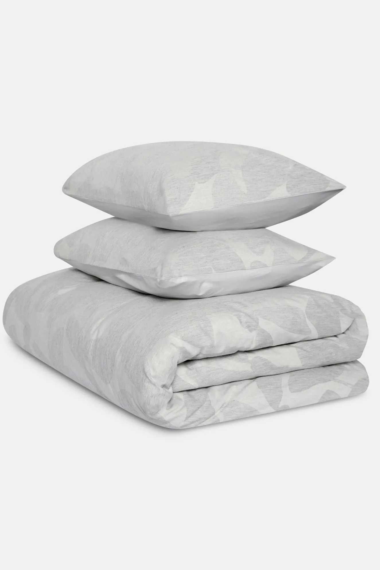 Jasper Conran Abstract Leaf Jacquard Duvet Set Grey Abstract Leaf Fashion