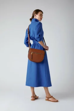 Jasper Conran Ada Leather Saddle Bag Online