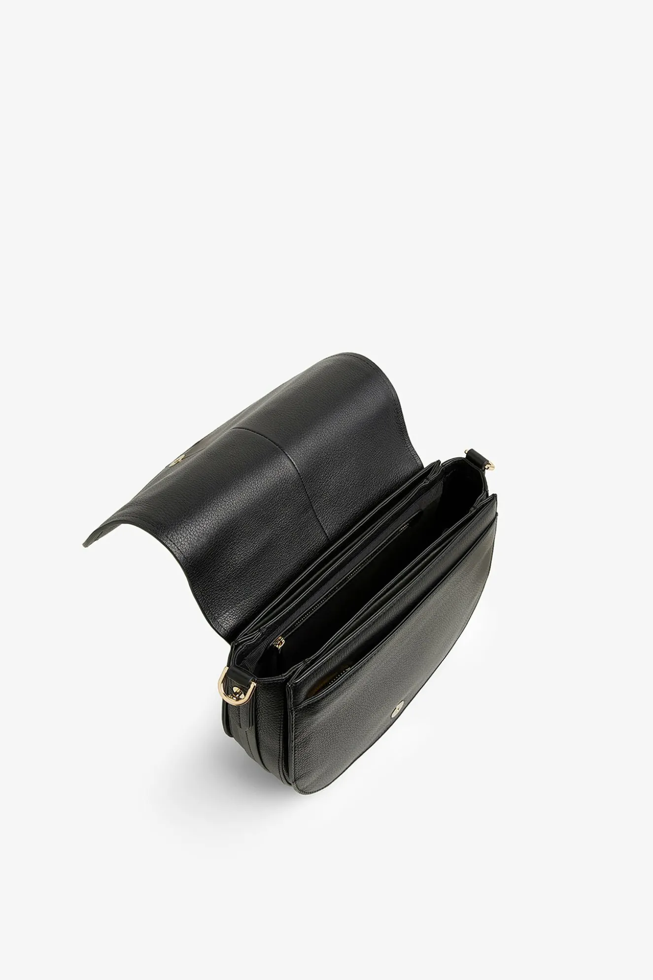 Jasper Conran Ada Leather Saddle Bag Fashion