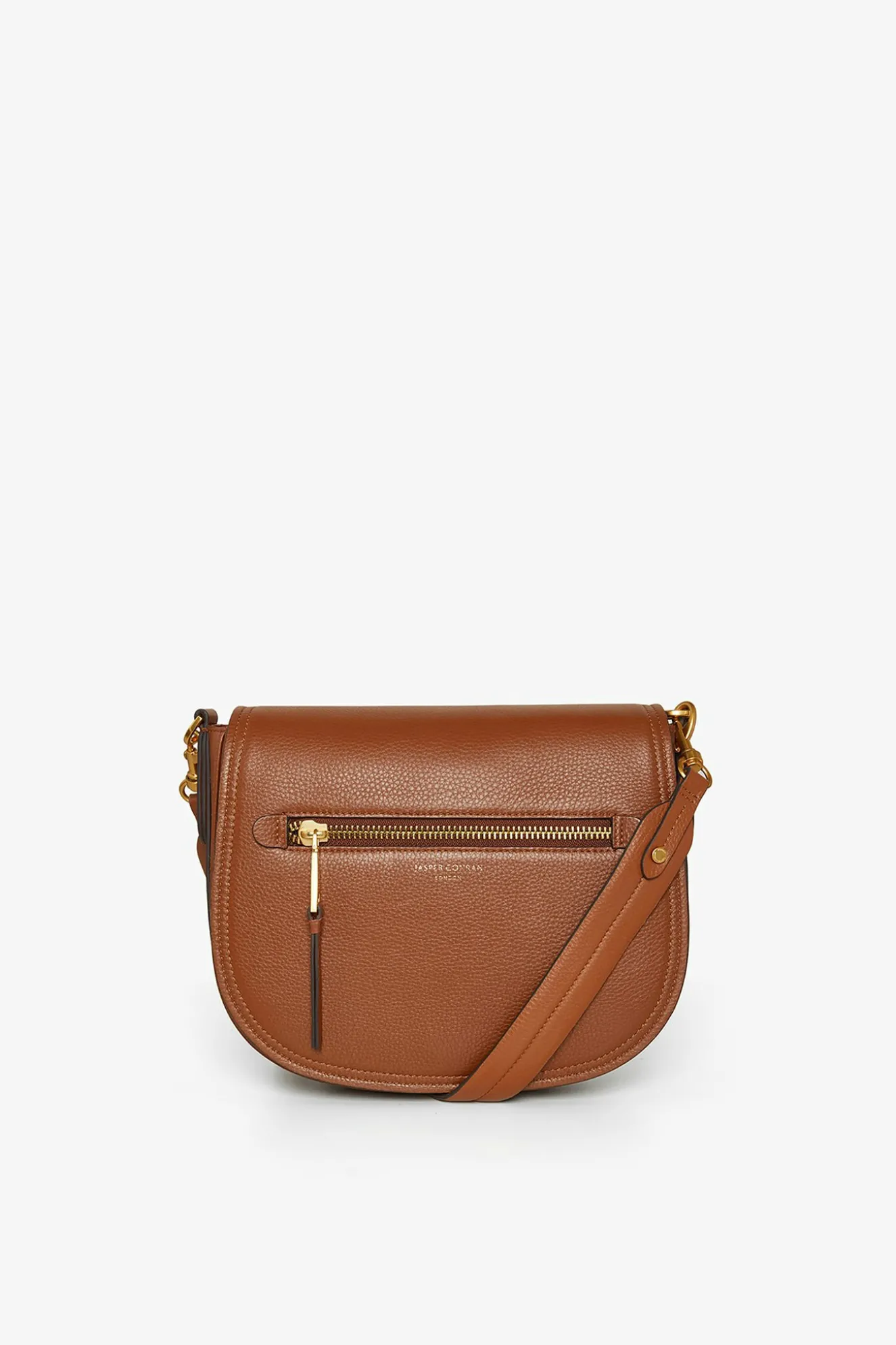 Jasper Conran Ada Leather Saddle Bag Fashion
