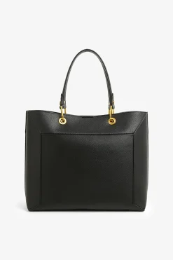 Jasper Conran Agatha Shopper Bag Black Haircell Shiny Cheap