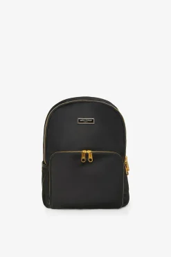 Jasper Conran Alana Backpack Dome Black Matte Smooth Cheap