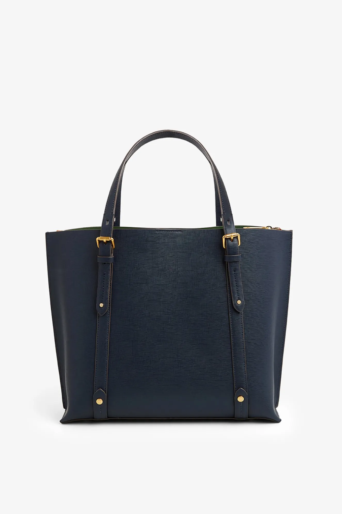 Jasper Conran Alexis Crosshatch Leather Grab Tote Discount