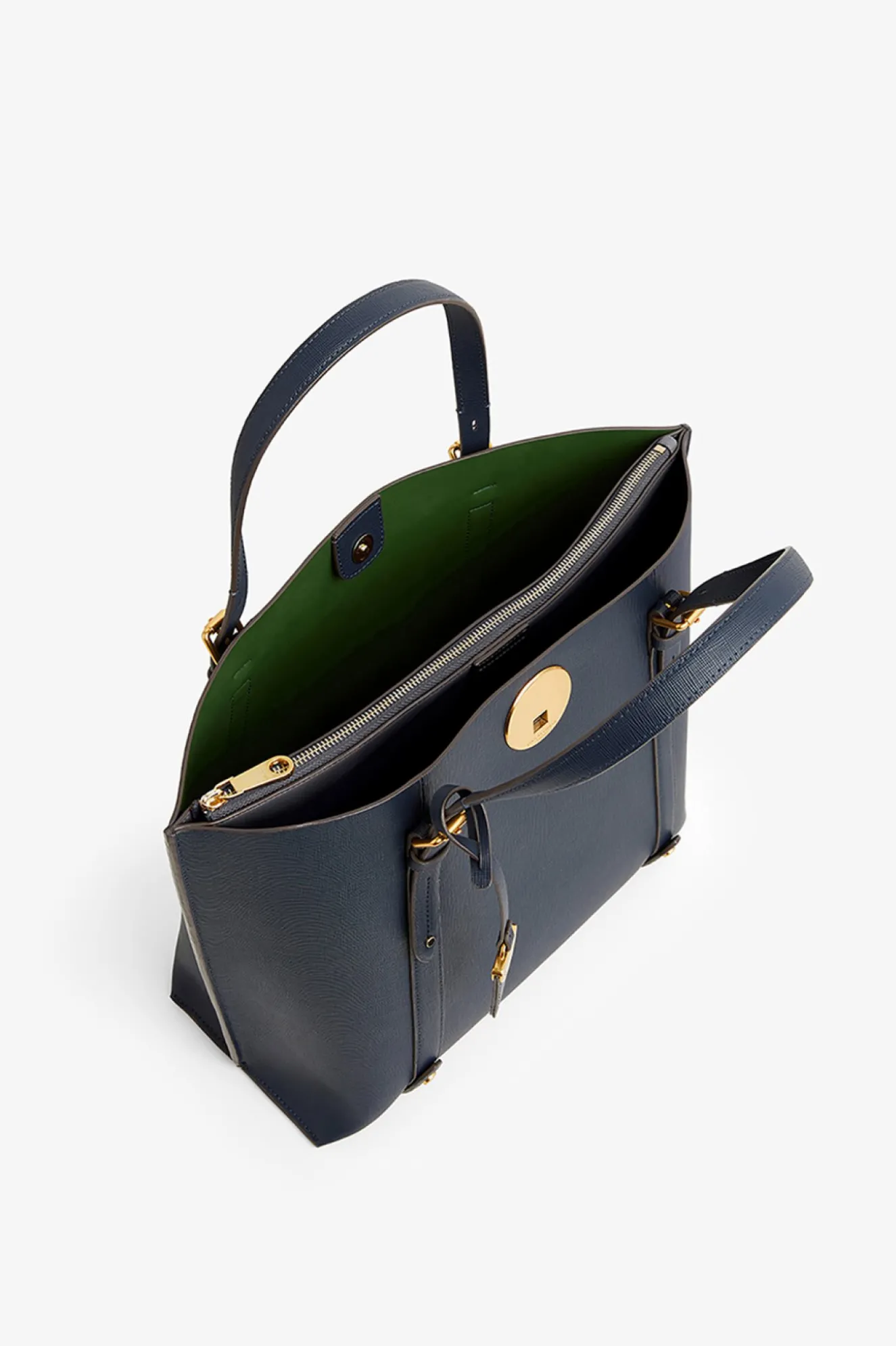 Jasper Conran Alexis Crosshatch Leather Grab Tote Discount