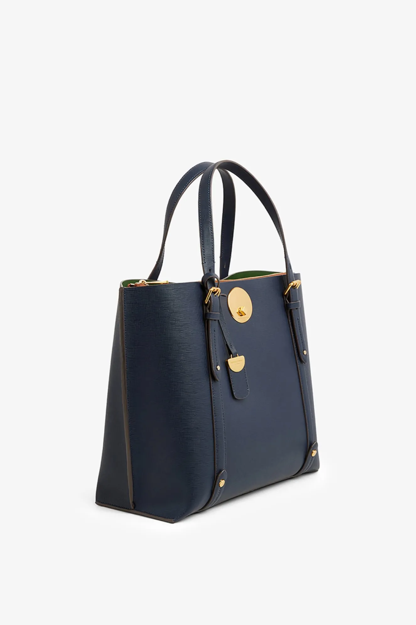 Jasper Conran Alexis Crosshatch Leather Grab Tote Discount