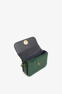 Jasper Conran Alexis Leather Flap Over Body Bag Fashion