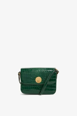 Jasper Conran Alexis Leather Flap Over Body Bag New