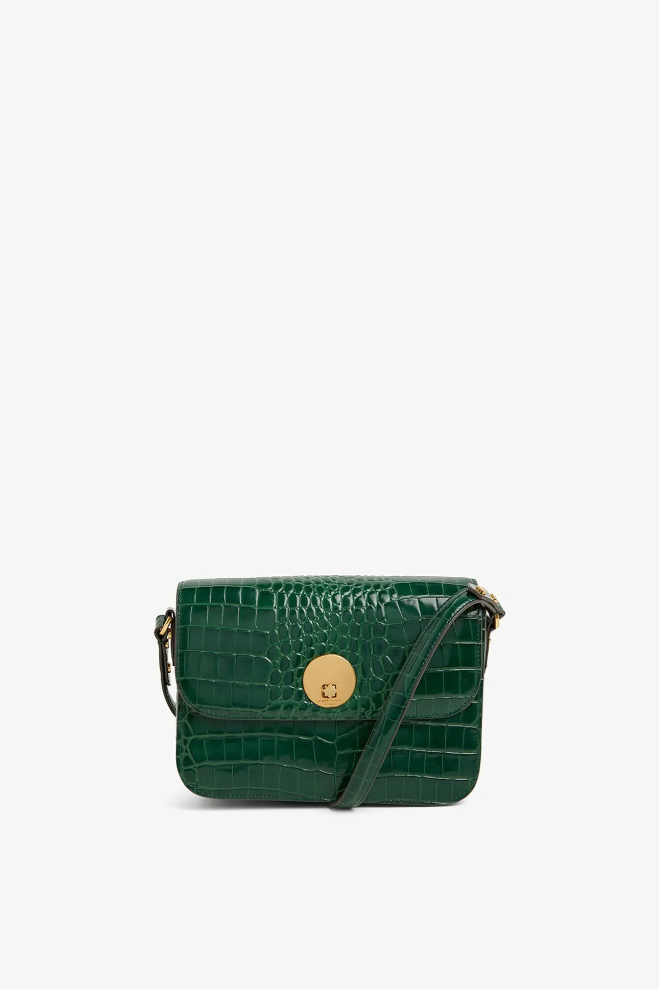 Jasper Conran Alexis Leather Flap Over Body Bag New