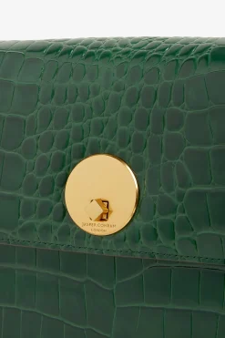 Jasper Conran Alexis Leather Flap Over Body Bag New