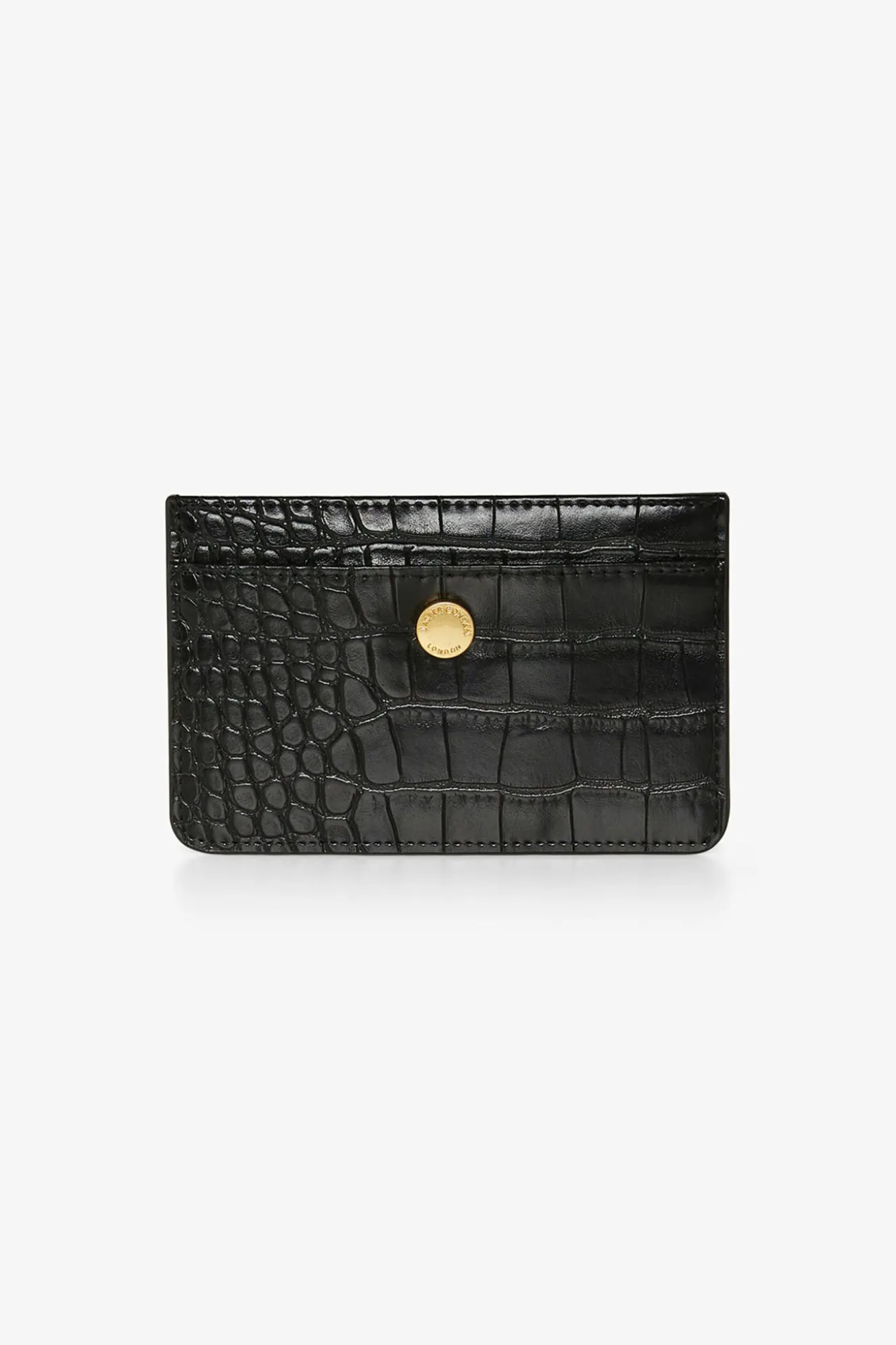 Jasper Conran Amber Croc Zip Coin & Card Holder Outlet