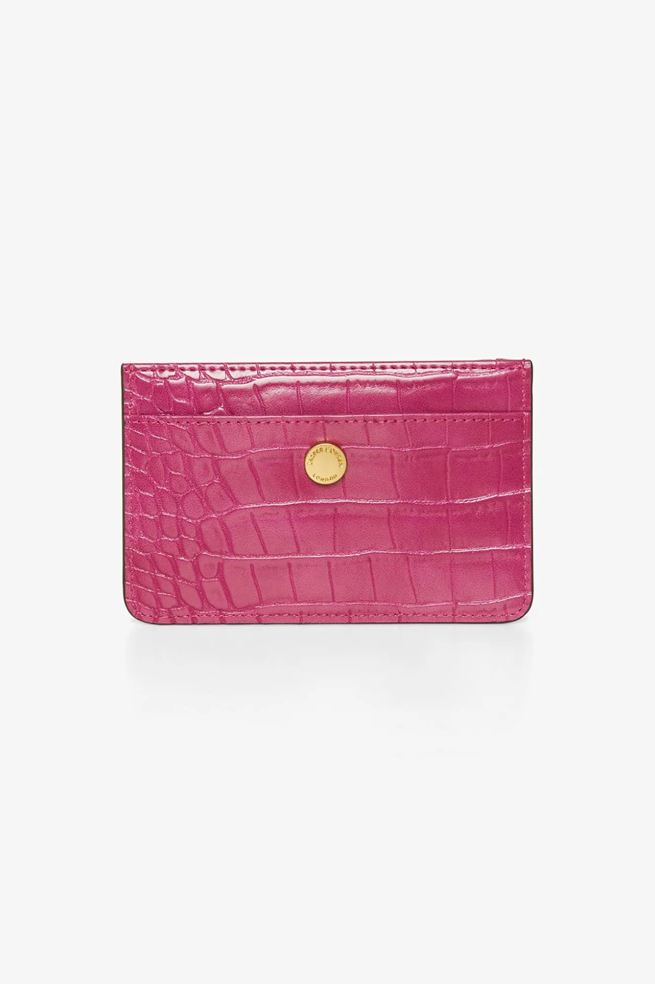 Jasper Conran Amber Croc Zip Coin & Card Holder Outlet