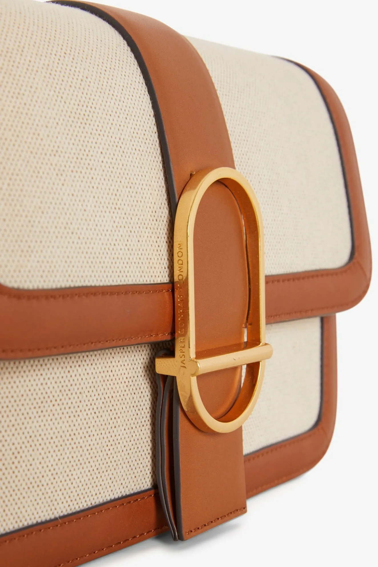 Jasper Conran Beatrix Flap Over Leather Cross Body New