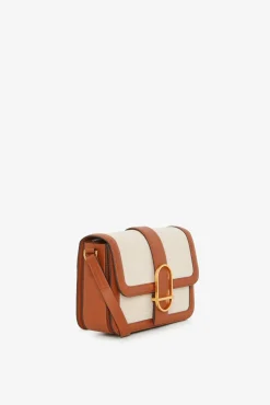 Jasper Conran Beatrix Flap Over Leather Cross Body New