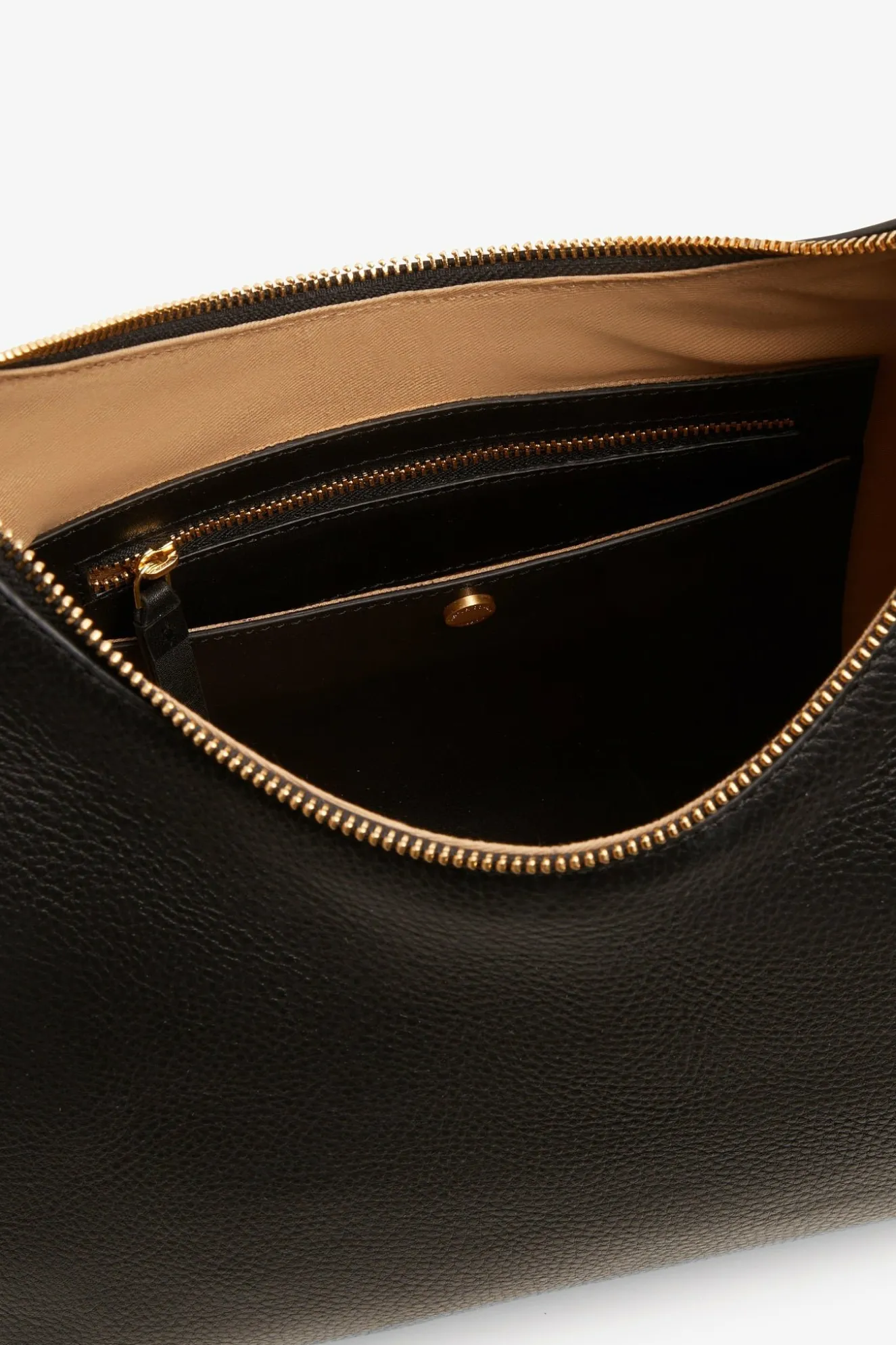 Jasper Conran Beatrix Leather Scoop Hobo Outlet