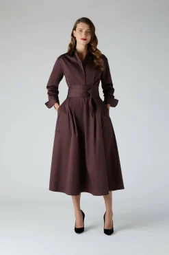 Jasper Conran Blythe Full Skirt Shirt Dress Hot