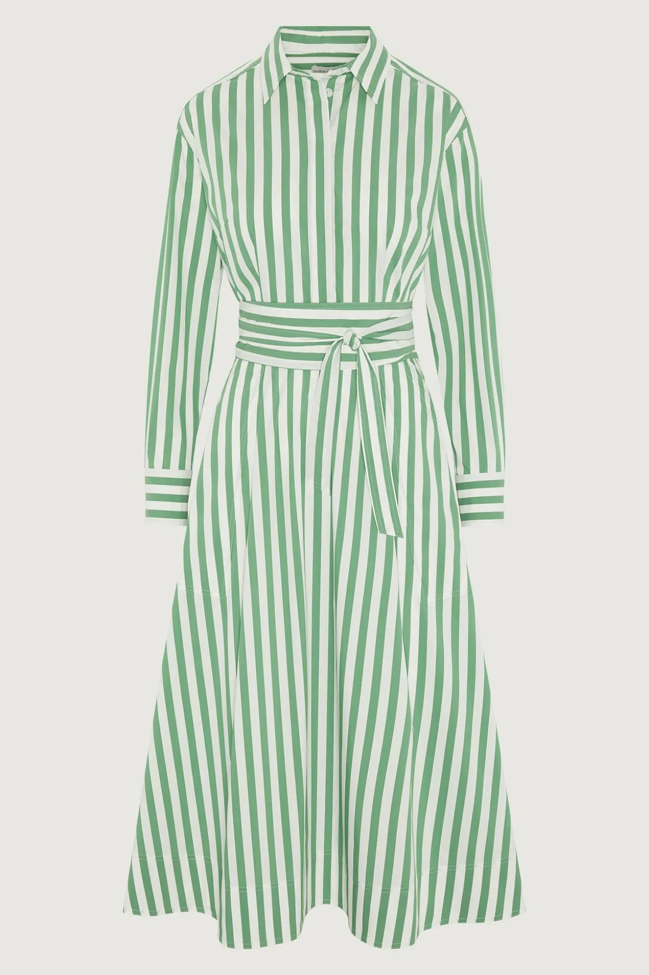 Jasper Conran Blythe Striped Full Skirt Shirt Dress Cheap