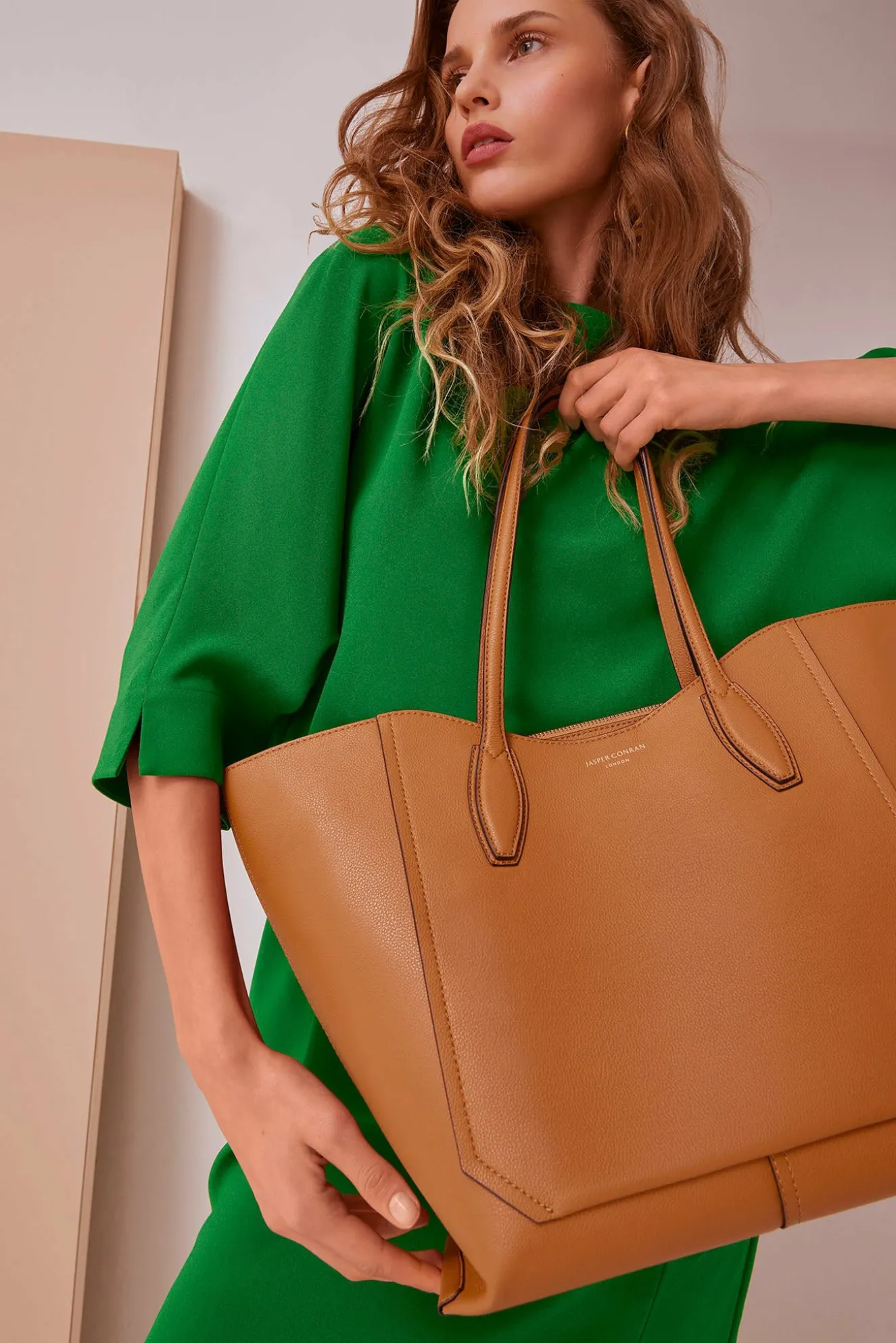 Jasper Conran Bryn Leather Tote Bag Flash Sale
