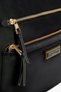 Jasper Conran Carmen Nylon Shopper Tote Bag Black Cheap