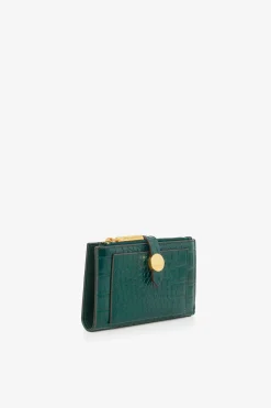 Jasper Conran Celeste Croc Medium Zip Purse Flash Sale