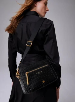 Jasper Conran Celeste Croc Toaster Cross Body Bag Hot