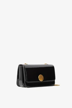 Jasper Conran Celia Leather Patent Chain Strap Evening Bag Cheap