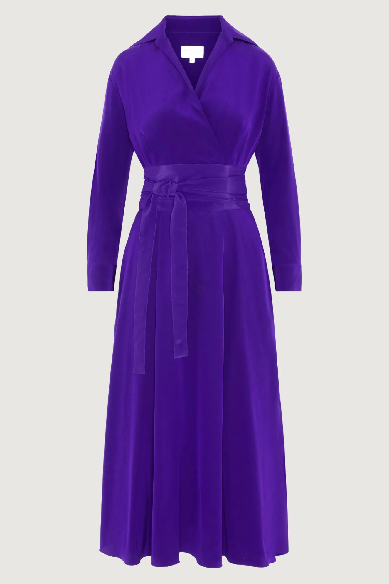 Jasper Conran Celia Silk Full Skirt Shirt Dress Discount