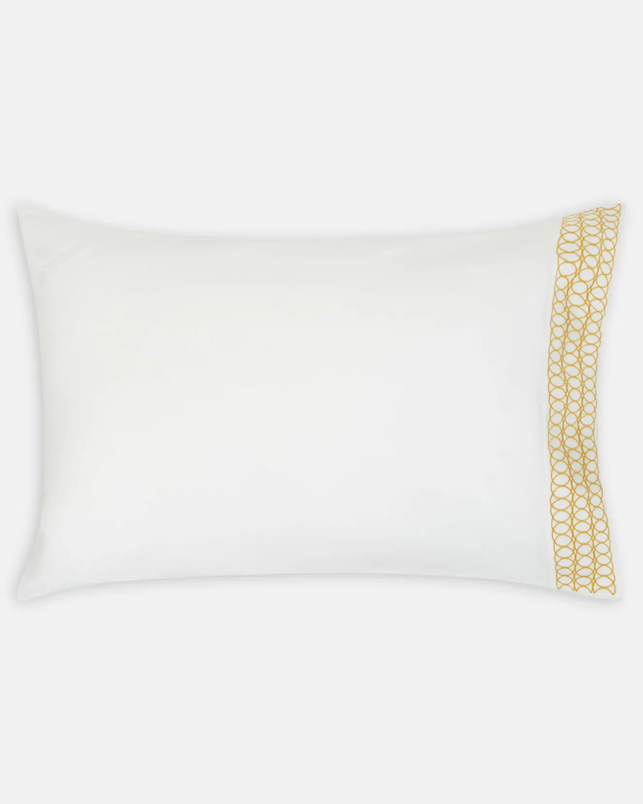 Jasper Conran Circles Embroidered Border Pillow Case Best