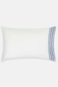 Jasper Conran Circles Embroidered Border Pillow Case Best