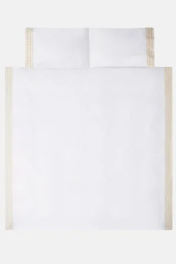 Jasper Conran Circles Embroidered Border Duvet Cover Discount