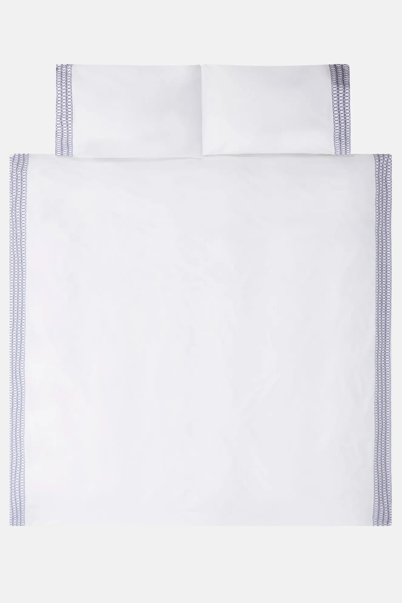 Jasper Conran Circles Embroidered Border Duvet Cover Discount