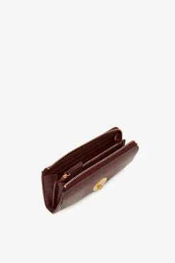 Jasper Conran Clara Lizard Large Zip Purse Best Sale