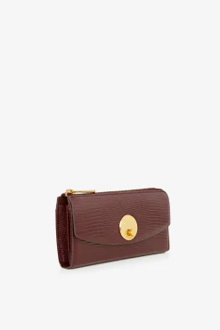 Jasper Conran Clara Lizard Large Zip Purse Best Sale