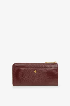 Jasper Conran Clara Lizard Large Zip Purse Discount