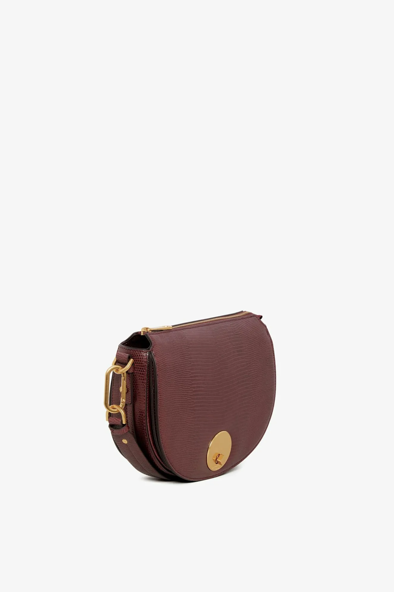 Jasper Conran Clara Lizard Saddle Bag Shop