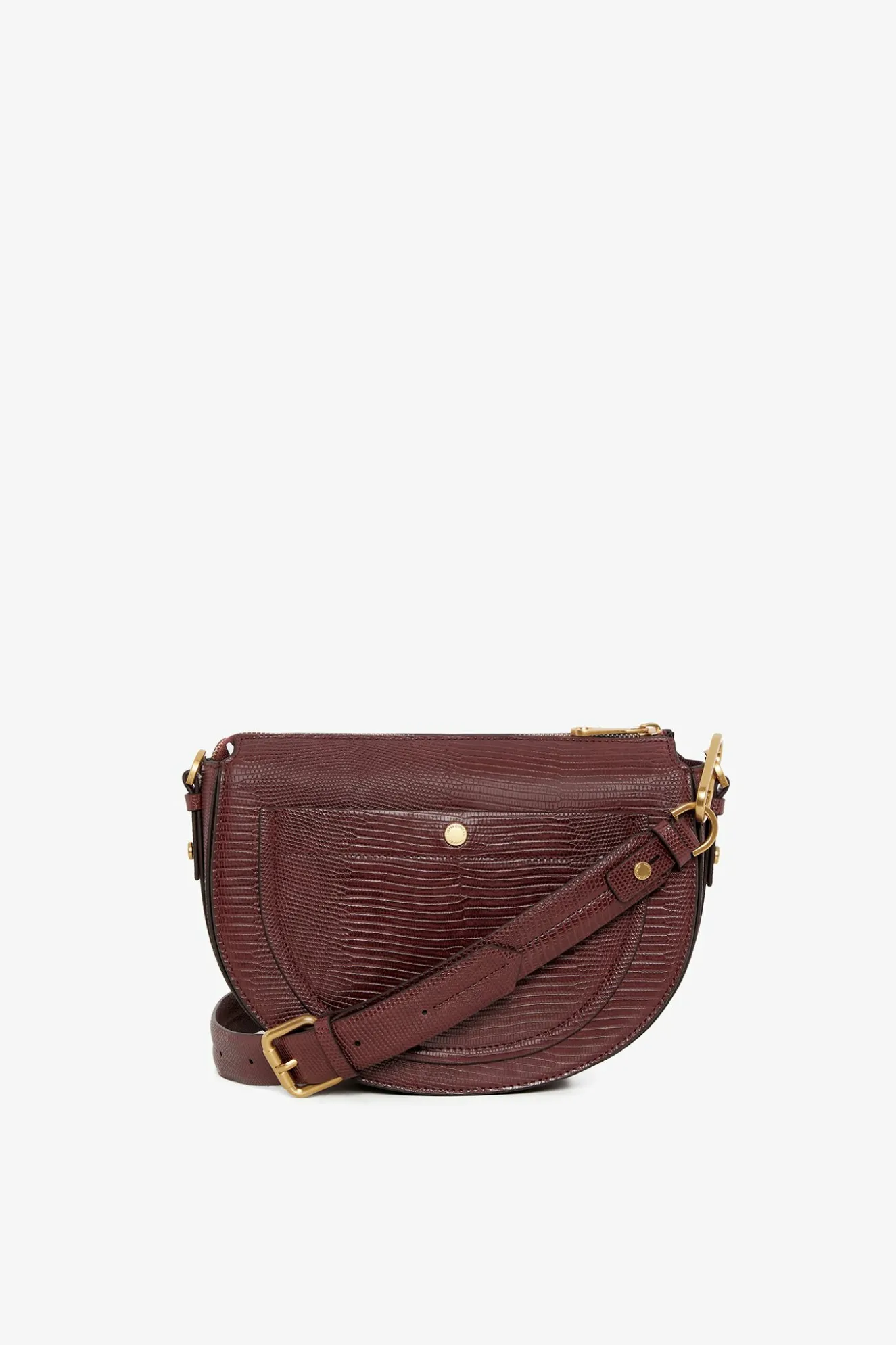 Jasper Conran Clara Lizard Saddle Bag Shop