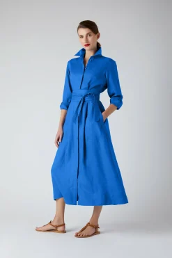 Jasper Conran Delilah Linen Shirt Dress Fashion