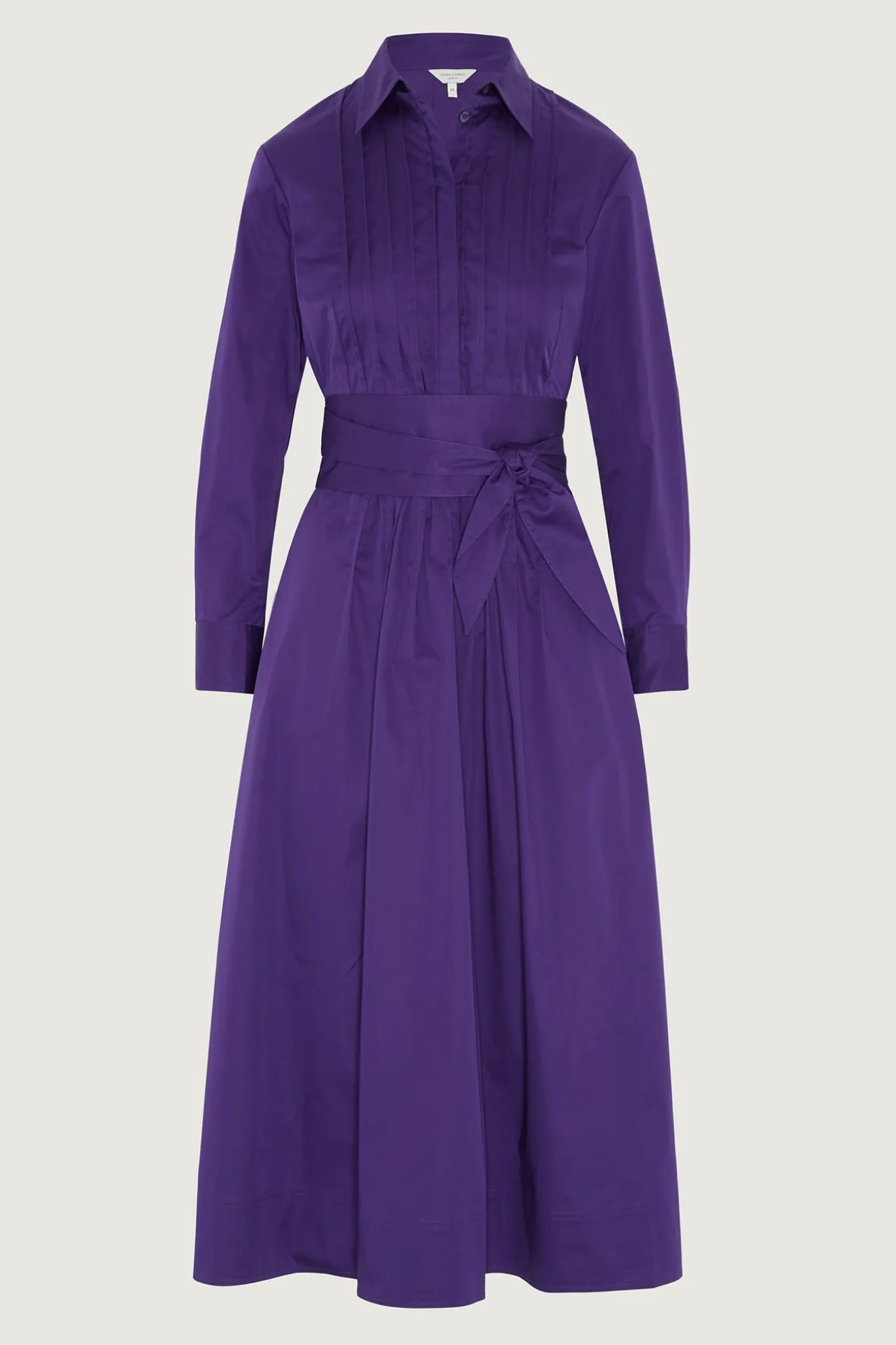Jasper Conran Emily Pintuck Full Skirt Shirt Dress Fashion