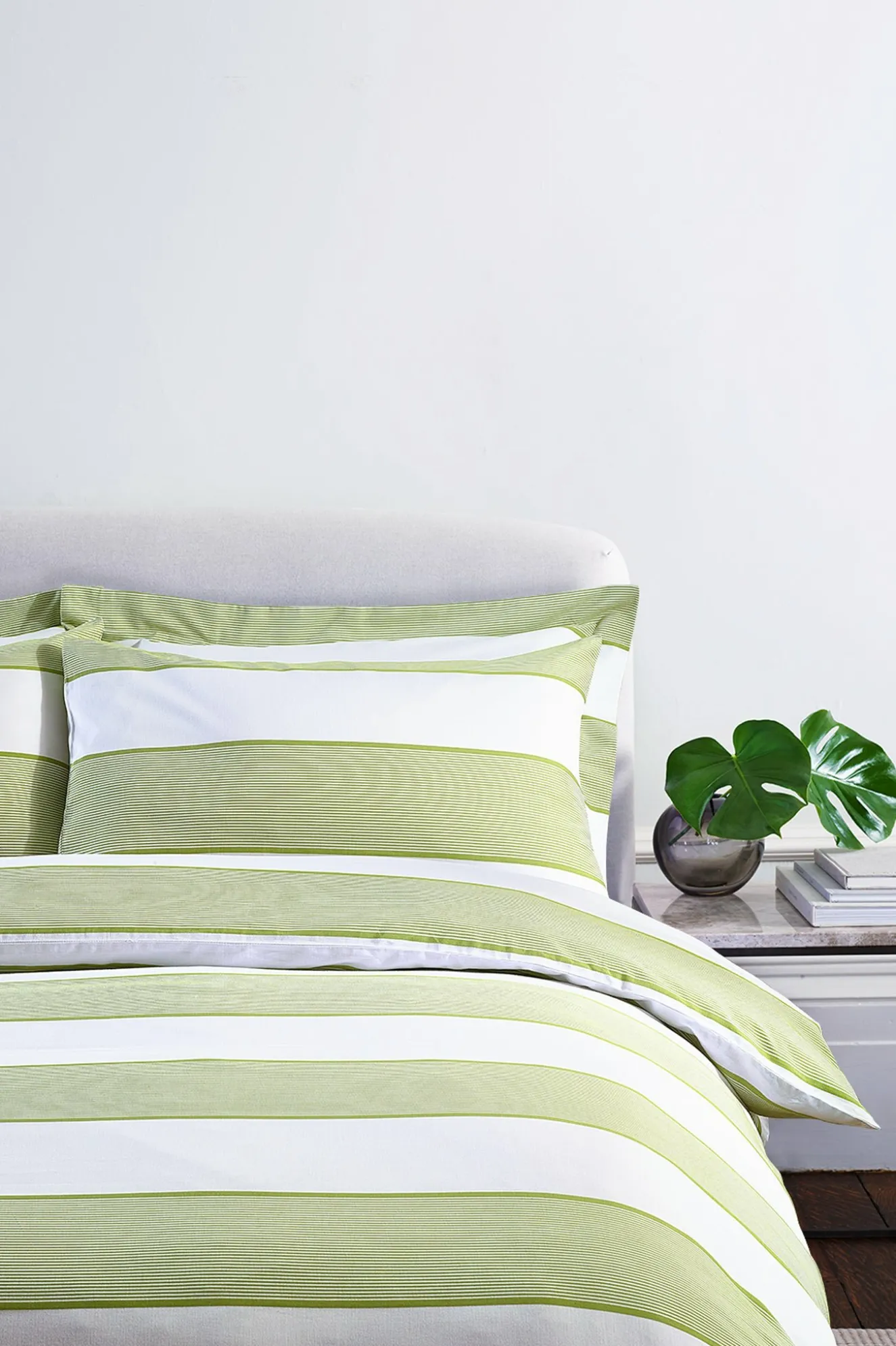Jasper Conran Pinstripe Jacquard Duvet Set Clearance