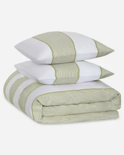 Jasper Conran Pinstripe Jacquard Duvet Set Clearance
