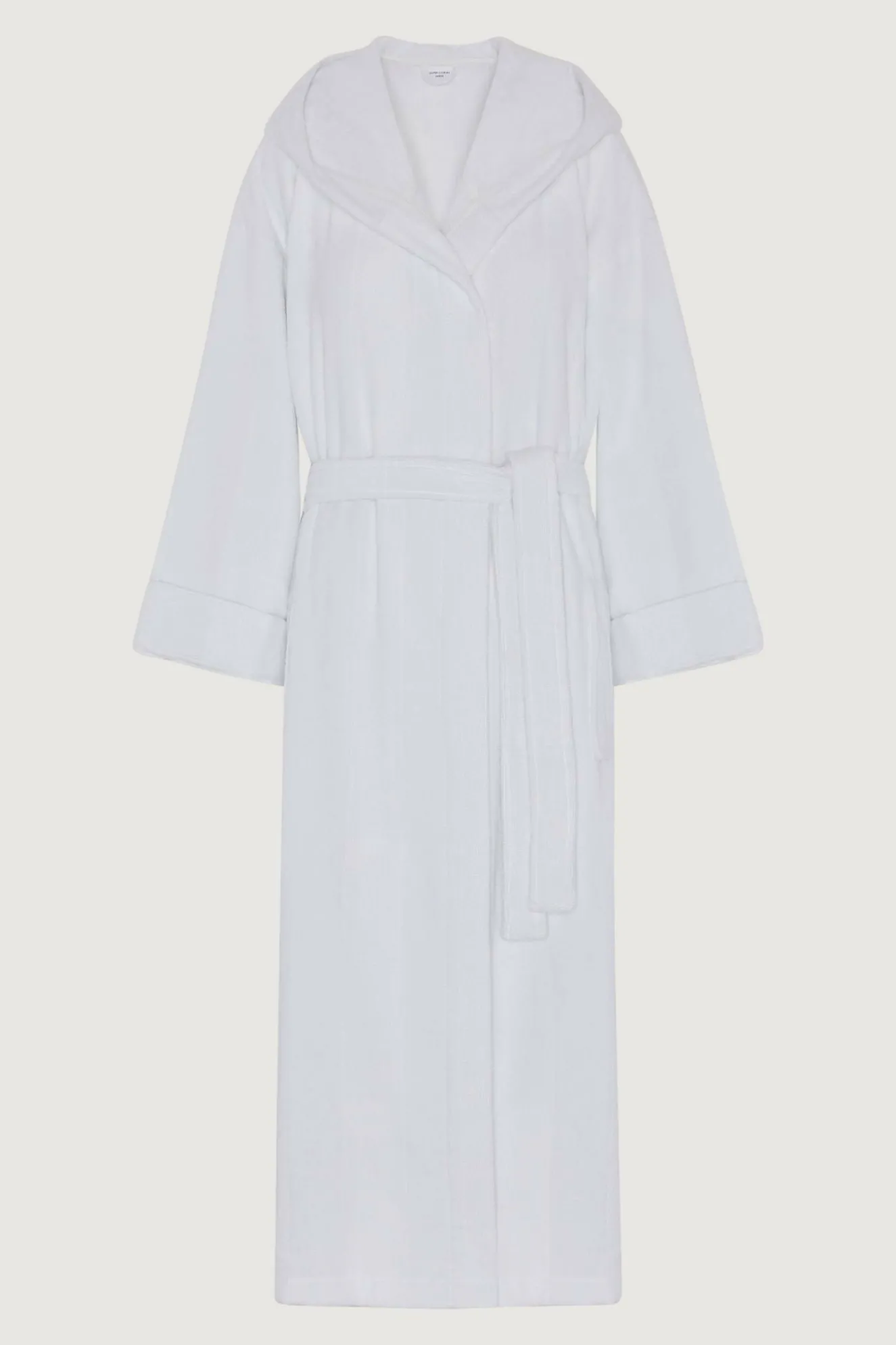 Jasper Conran Soft Lightweight Woven Stripe Hooded Robe Outlet