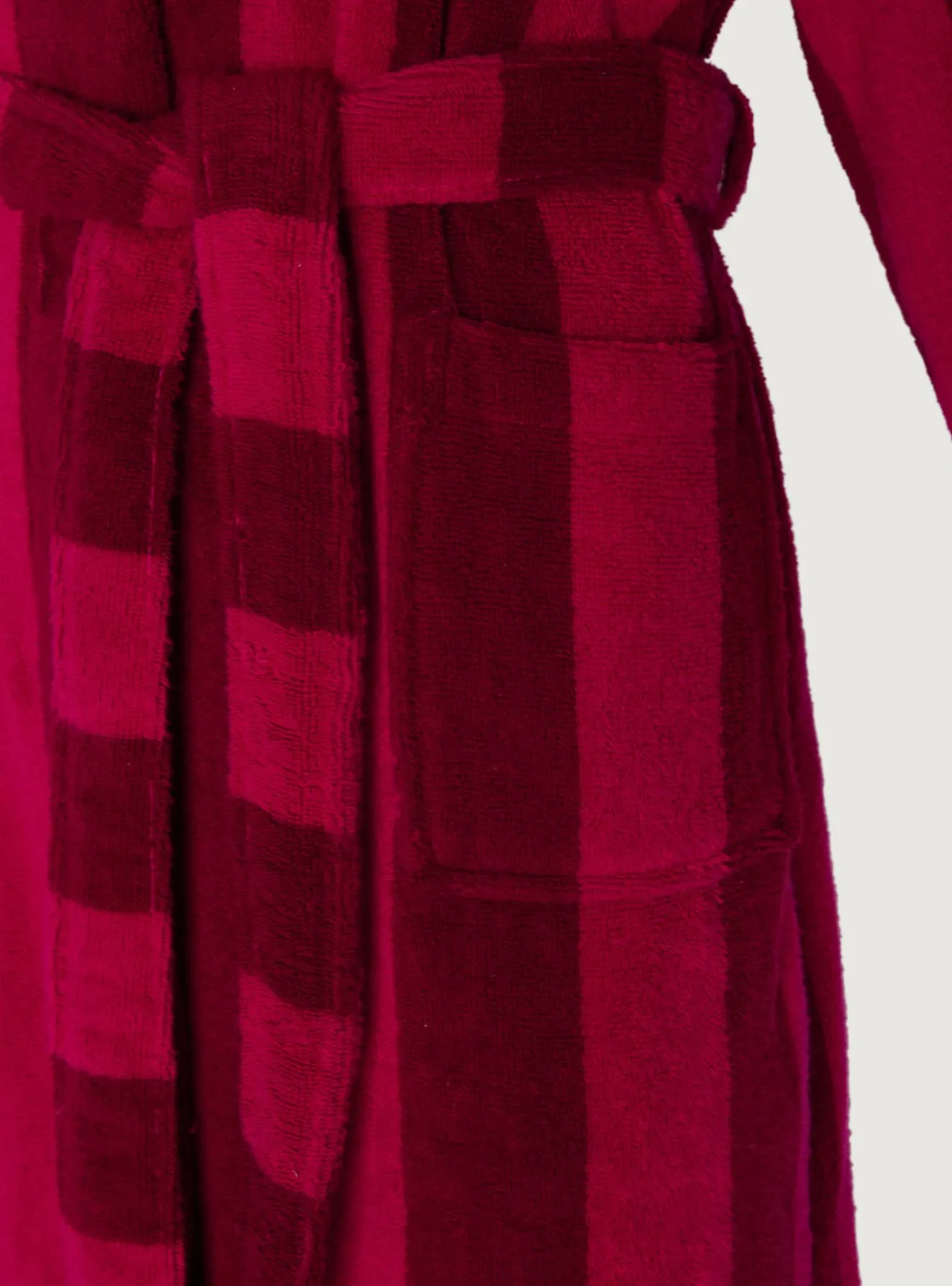 Jasper Conran Soft Lightweight Woven Stripe Hooded Robe Outlet