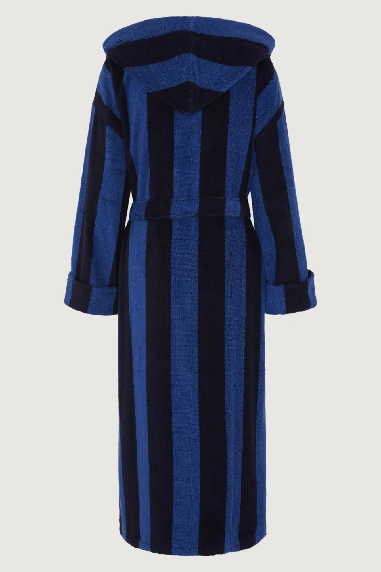 Jasper Conran Soft Lightweight Woven Stripe Hooded Robe Best